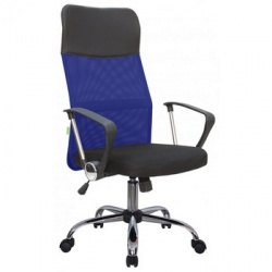 Операторское кресло «Riva Chair 8074 Синяя сетка»
