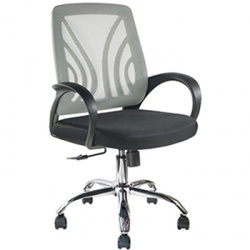 Операторское кресло «Riva Chair 8099E Серая сетка»